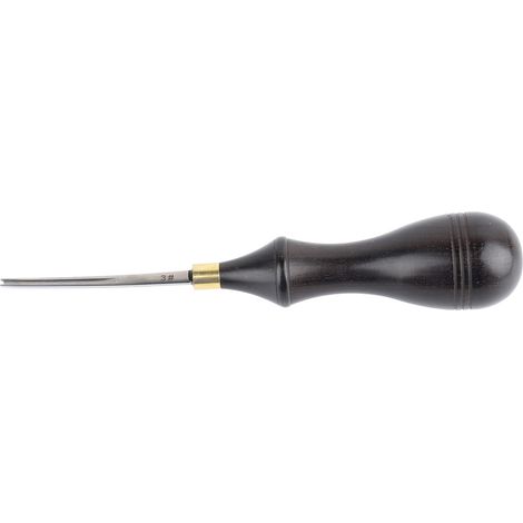Limeur de bords en cuir professionnel, lame en acier inoxydable en forme de U, outil DIY de biseautage pour artisanat du cuir, Type 3. (1/5)