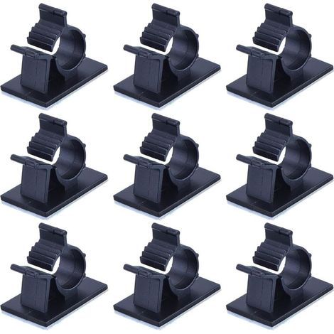Colliers de serrage réglables en nylon avec support adhésif-Online Store (1/5)