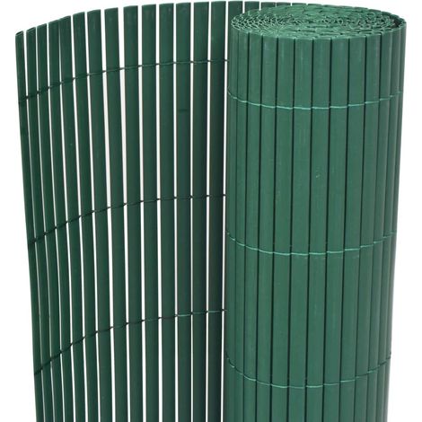 Maison Chic – Clôture de jardin brise vue PVC 90 x 300 cm – Couleur vert – Résistante aux intempéries et aux UV – Facile à couper et à installer (1/4)
