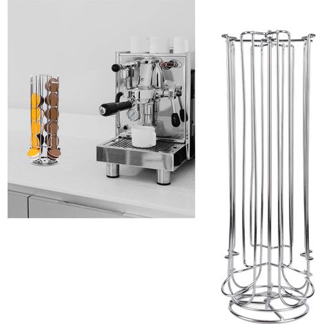 Porte-capsules de café coulissant et rotatif pour 28 capsules Dolce Gusto, porte-capsules de café en fer forgé Nestlé NESCAFÉ De'Longhi (1/5)