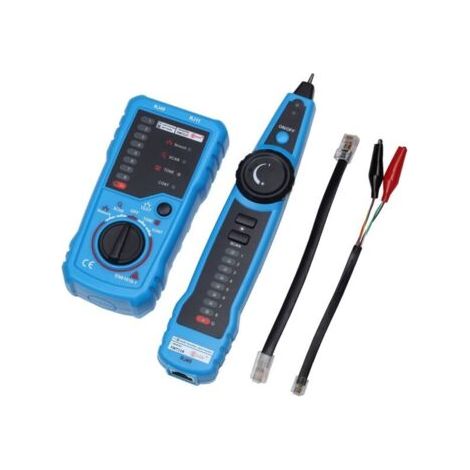 Testeur de câble réseau, traceur de fil multifonction, traceur avec son échantillon, localisateur de ligne RJ11 RJ45, Ethernet LAN réseau Cat5 Cat6 câble entretien collation, test de ligne (1/4)