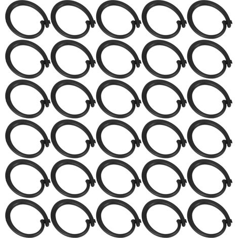 Lot de 30 Crochets de Rideau en Plastique pour Rideaux de tonnelle, Suspension de Tente résistant aux intempéries, pour Solaire, Camping, événements en Plein air (1/5)