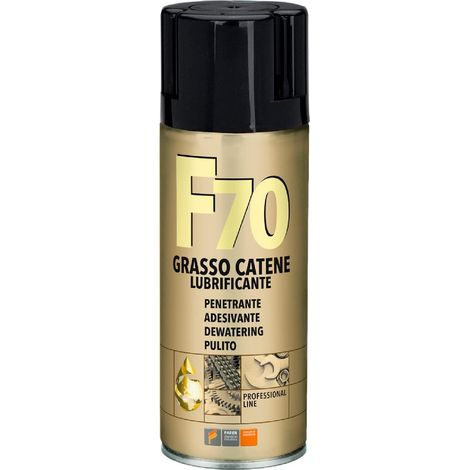 Grasso lubrificante a penetrazione forzata spray 'F 70' per catene (1/2)