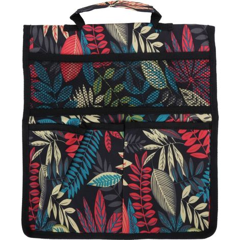 Tabouret Agenouilloir Portable Oxford avec Sac Outil et Organisateurs pour Jardin