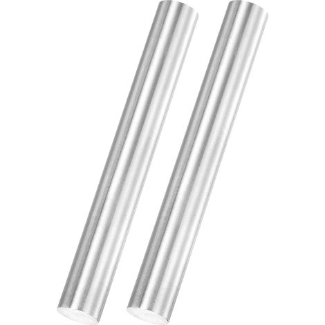 2 Pièces Tiges Rondes en Acier, 13mm Diamètre x 100mm Longeur Tige Metal Ronde Acier Rapide (HSS) SKD11 pour Arbre Perceuse Machine à Aléser Bricolage Artisanat Construction (1/5)