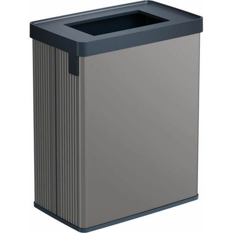 Curver VERTO cestino per raccolta differenziata 54L grigio perla design moderno (1/5)