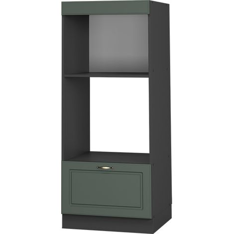 Armoire micro-ondes Fame-Line, Vert Or Campagne, 60cm ouvert, Vicco