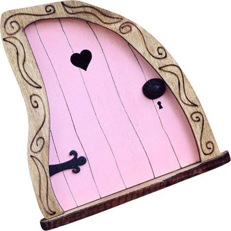 Porte Elfe - Jardin Fée Extérieur Porte Miniature Porte Elfe créer Un Conte fées, Porte fée pour Statues d'art Cour d'arbre pour Ornement Porche (1/5)