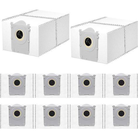 10 Pcs Sac à Poussière pour Aspirateurs, Sac Aspirateur pour Ecovacs X8 Pro Accessoires, Sacs de Rechange (1/5)