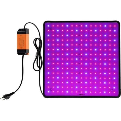Lampe LED Horticole - - 1000W - Spectre Complet - 225 LEDs - Croissance et Floraison (1/4)