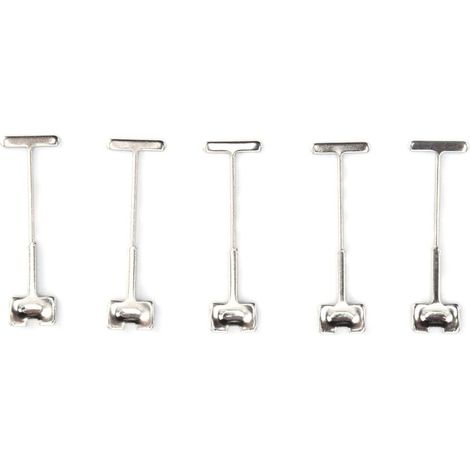 Jeffergarden 100 pièces TPins aiguilles en acier de remplacement carrelage niveleur sols murs btiment outils de Construction