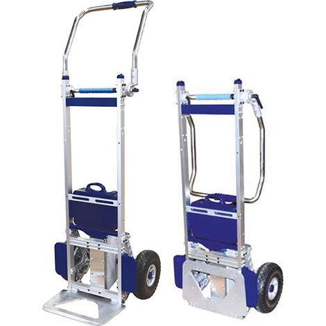 Elektrischer klappbare und kompakter Treppensteiger - Schaufel 400x240mm -  Belastung 170kg - DMEG170 (1/5)