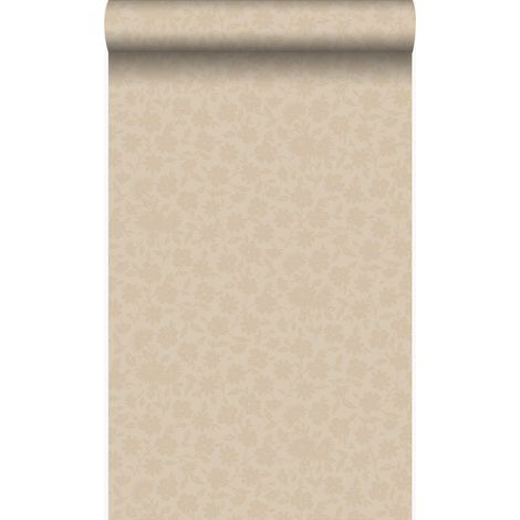 papier peint fleurs blanc antique - Origin Wallcoverings (1/5)