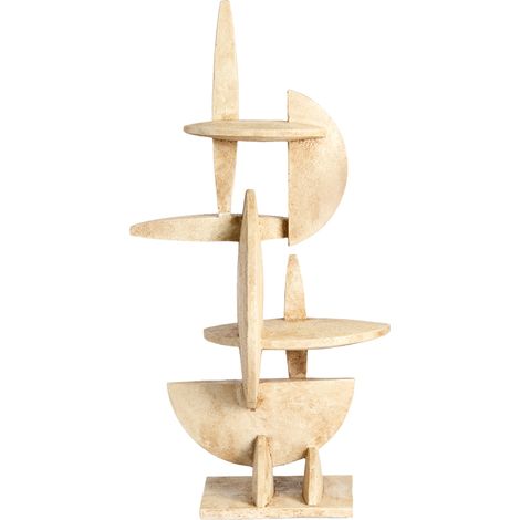 Ornamento marrone in plastica elegante Light & Living Giselle