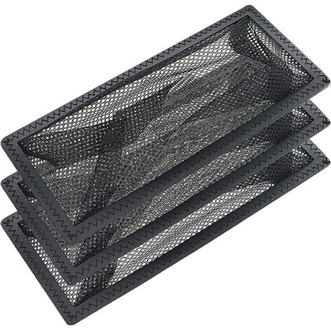 Lot de 3 pièces (10 cm × 30 cm), convient pour les grilles d'aération domestiques, les grilles au sol et les grilles de collecte des (1/5)