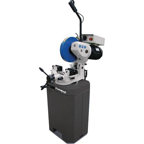 Tronçonneuse à métaux 2 vitesses 1,1/2,2 kW 400 V lame circulaire ø350 mm – Coupe précise pour acier et fer – MKS350E – Metallkraft (1/2)