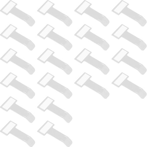 Support Carte Handicapé Pare Brise, 20 Pièces Porte Carte Handicapé Pare Brise, Support Carte VTC, Porte Caducee Voiture, Clip de Ticket de Pare-Brise, Clip Ticket adhésif pour Pare-Brise de Voiture (1/5)