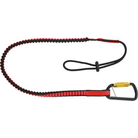 FELCO 939 Sangle de Sécurité – Lanière extensible antichute pour outils avec anneau ou fente – Fixation robuste pour ceinture porte-outils
