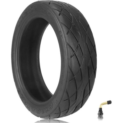 10x2,50-6,5 Pneus sans Chambre à Air pour Trottinette électrique Neo E100/Alpha X3/Alpha X3 Pro,Pure Air 3,ePF-2 Pneu de Rechange Durable et Antidérapant - Roues de Rechange Avant et Arrière (1/5)