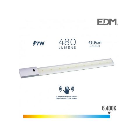 Tubo LED EDM 31678 A F 7 W 480 Lm LED (6500 K) (6400 K)