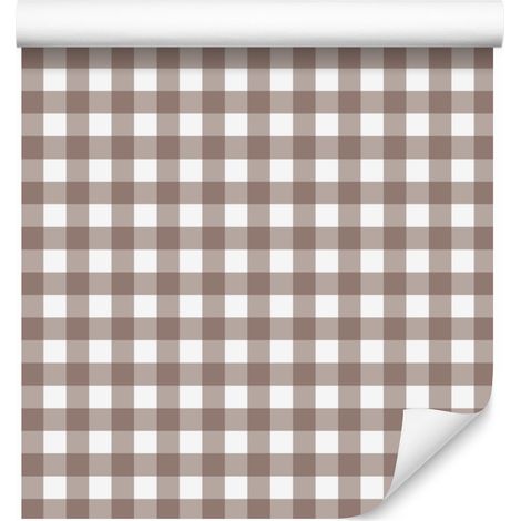Tapetenstoffmuster Beige und Hellgrau für Wohn- und Schlafzimmer 50x1000 cm (1/5)