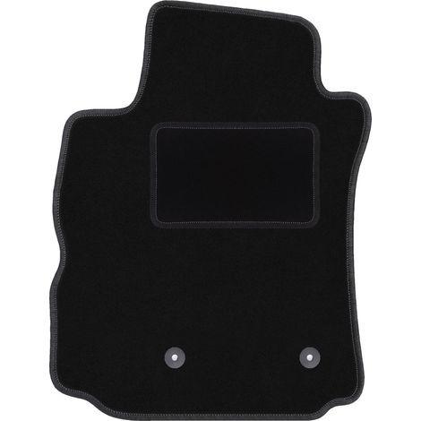 Tapicería negra mate para el asiento del conductor de: Renault Modus monovolumen (2004-2012) (1/5)