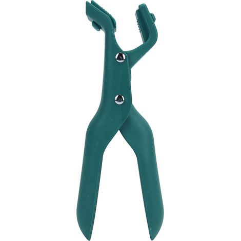 Pinces de maintien pour assiettes chaudes, multifonctions et portables, antidérapantes et anti-brûlures, pour la cuisine et le camping (vert). (1/5)