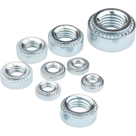 20 à 200 pièces d'écrous riveter M2-M10 pour montage sur tôle (1/5)