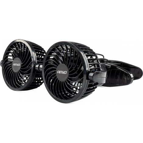 Ventilador para coche con pinza 24V amio-03013 (1/5)