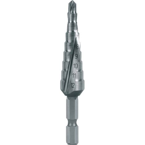 RUKO 101050-9H HSS Punta a gradini Lunghezza totale 72 mm 1 pz. (1/2)