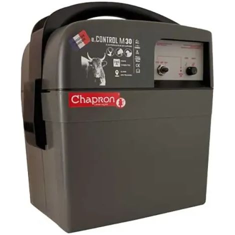 Electrificateur connecté eCONTROL M30 - Contrôle à distance 25 km - 15000V - GPS & Alertes (1/5)