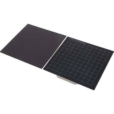 Plateau d'impression flexible double face en acier PEI 235x235mm pour imprimante 3D, lit de construction magnétique 9.25x9.25in (1/5)