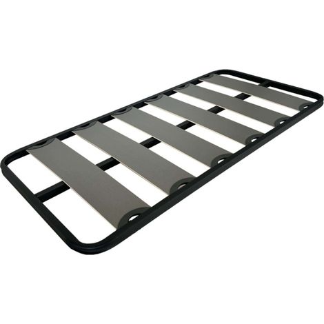 Somier 90x190 cm Balda Ancha, Tubo de Acero 40x30 mm, Refuerzo Central, Láminas de chopo-Flex (SIN Patas)