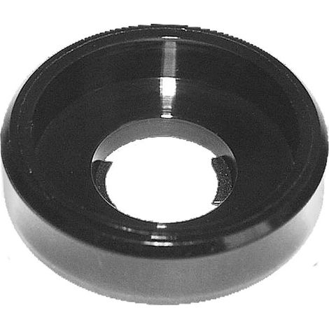 Schraubenrosetten schwarz für Zylinderkopfschrauben M6 Rosette 90° Kunststoff