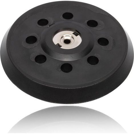 KASturbo Plaque de velcro de plaque de ponçage perforé 125 mm pour Metabo SXE 325 Intec 425 Turbotec 631220000 (1/5)
