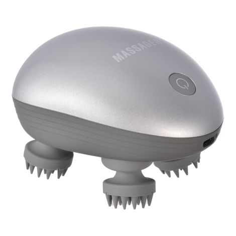(Argent) Mini masseur de tête électrique (1/5)