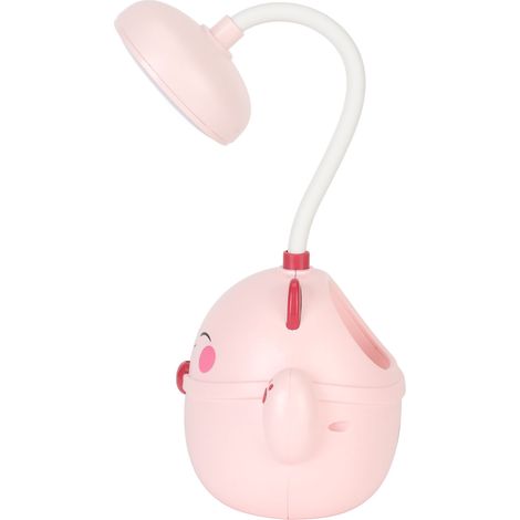 Niedliche Schreibtischlampe im trendigen Stil, tragbares Nachtlicht, faltbar, USB-aufladbar, LED-Licht, Augenschutz, Leselampe, rosa (1/5)