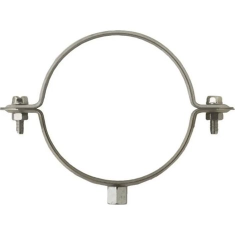 Collare per pluviale galvanizzato, diametro 153 mm