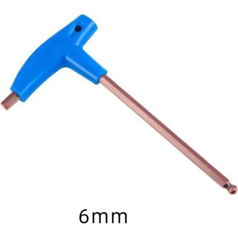 Clé Allen de vélo T25,poignée en plastique étendue en forme de T avec Double extrémité,réparation multifonctionnels-T Xing 4MM (1/4)