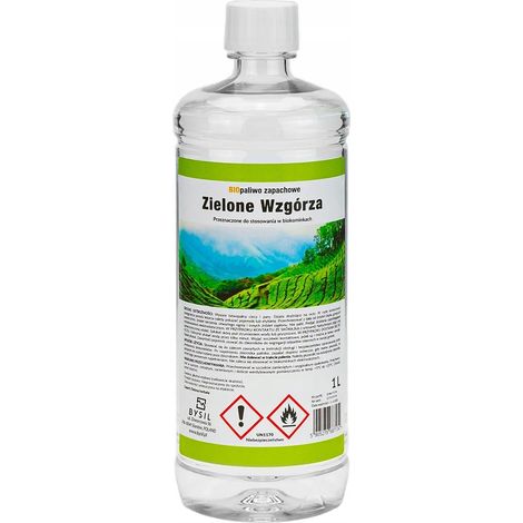 Combustible para biochimeneas BIOfuel GMT Bioetanol Zielone Wzgórza 1L