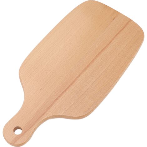 Planche à découper en bois style simple pour pain, en-cas et fruits (1/5)