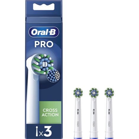 Oral-B Pro Cross Action 3 Stück(e) Weiß