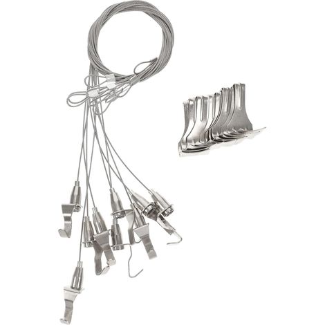 Kit de 10 fils suspension Gadpiparty en acier inoxydable robuste et (1/5)