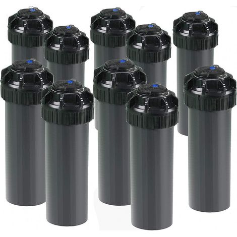 Set di 10 Irrigatore Rain Bird 5004-PC. Turbina con Gittata da 7,6 a 15,2 metri. Filettatura Femmina 3/4''. Irrigazione Giardino (1/5)