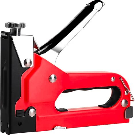 Puntatrice Chiodatrice Manuale 3in1 Con 600 Punti 8-12cm (1/5)