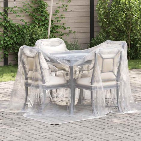 Lona transparente con ojales 2x2 m Polietileno vidaXL (1/5)