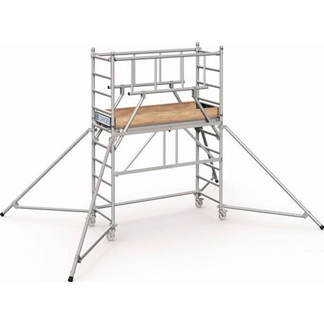 ZARGES PaxTower S-PLUS 1T - Klappgerüst Arbeitshöhe 3.55 m (1/2)