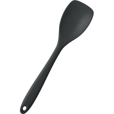 Spatula Cuillère En Silicone - Résistant À La Chaleur Jusqu'à 360 °C - Design Monobloc Hygiénique - Pour Cuisinières Antiadhésives - 1 Pièce (1/5)