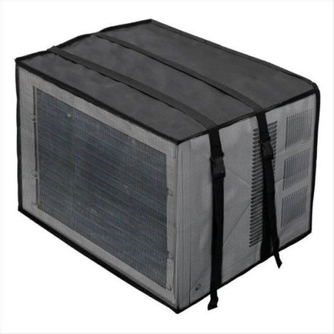 Housse de Protection en Maille pour Climatiseur 55 X 40 X 41 9 cm pour Fenêtre Ventilée pour la Protection de L'Unité de (1/5)