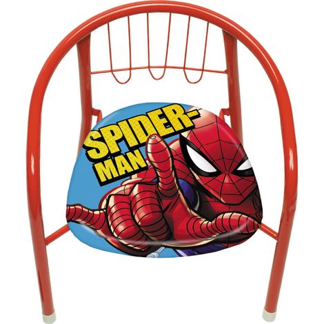 Chaise en métal Spiderman